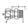 2066 NPSM to SAE O-Ring Boss